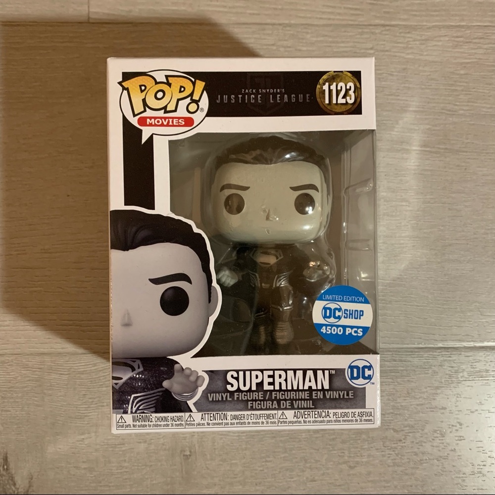 DC Metallic Superman Funko Pop #1123